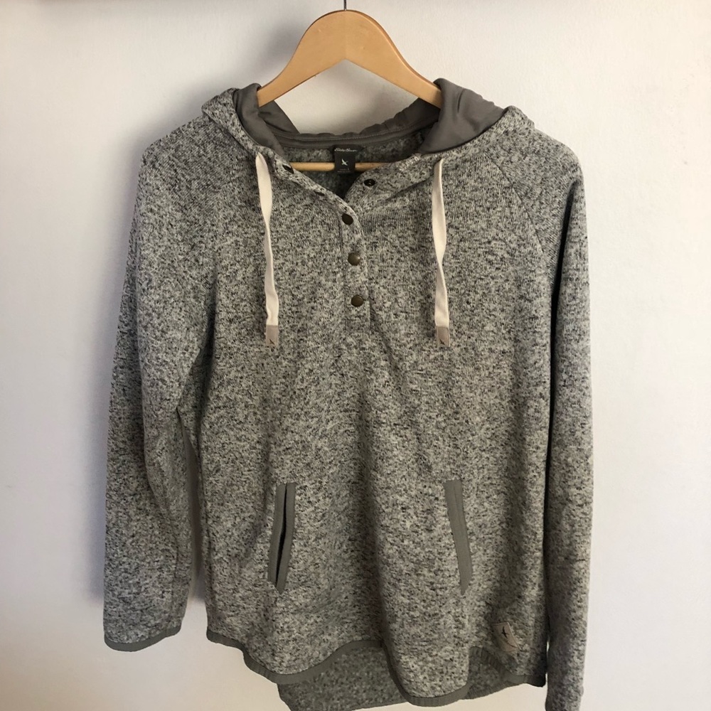 Eddie Bauer Grey Pull Over